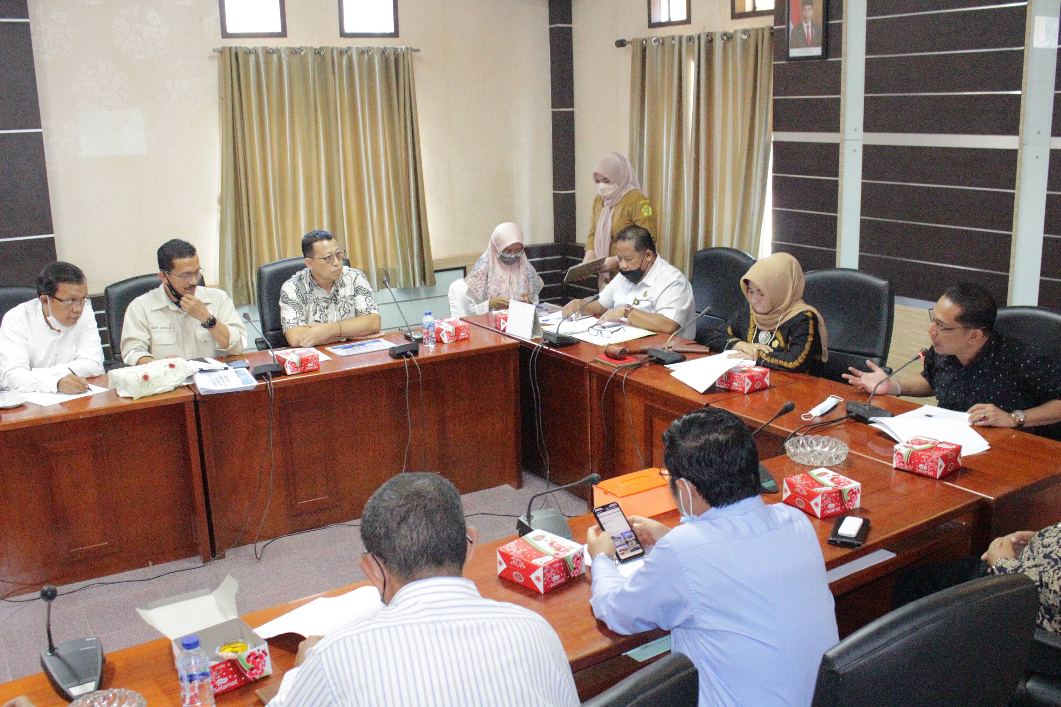 RAPAT KOMISI I BERSAMA PT WPK