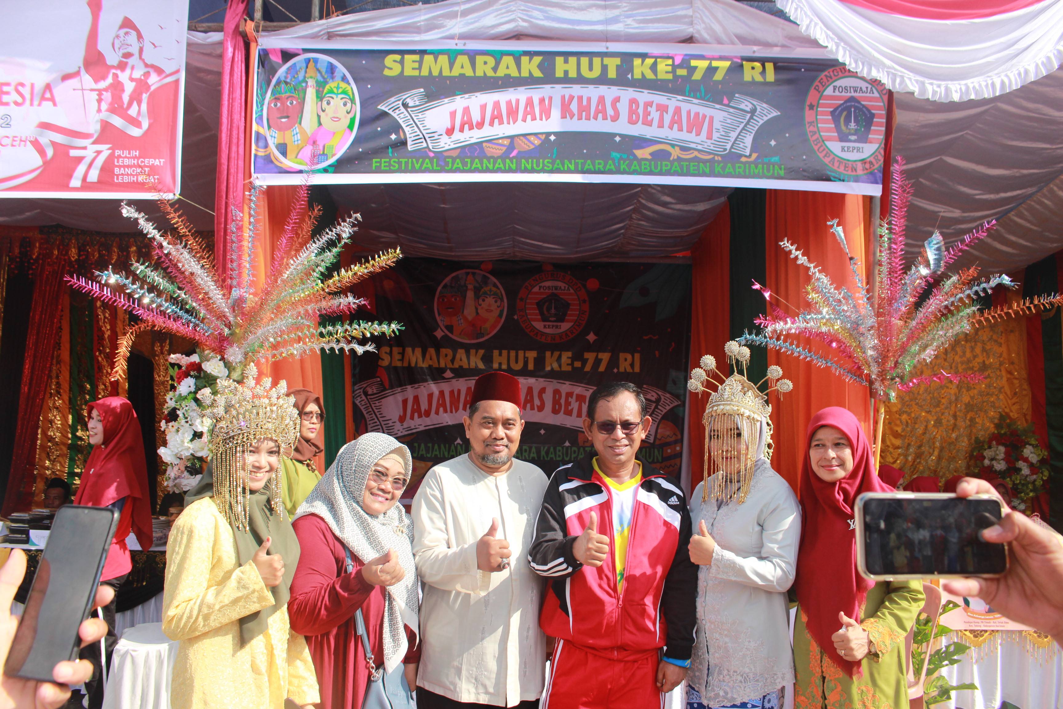 SEMARAK FESTIVAL JAJANAN NUSANTARA DAN CAR FREE DAY DI COASTAL AREA