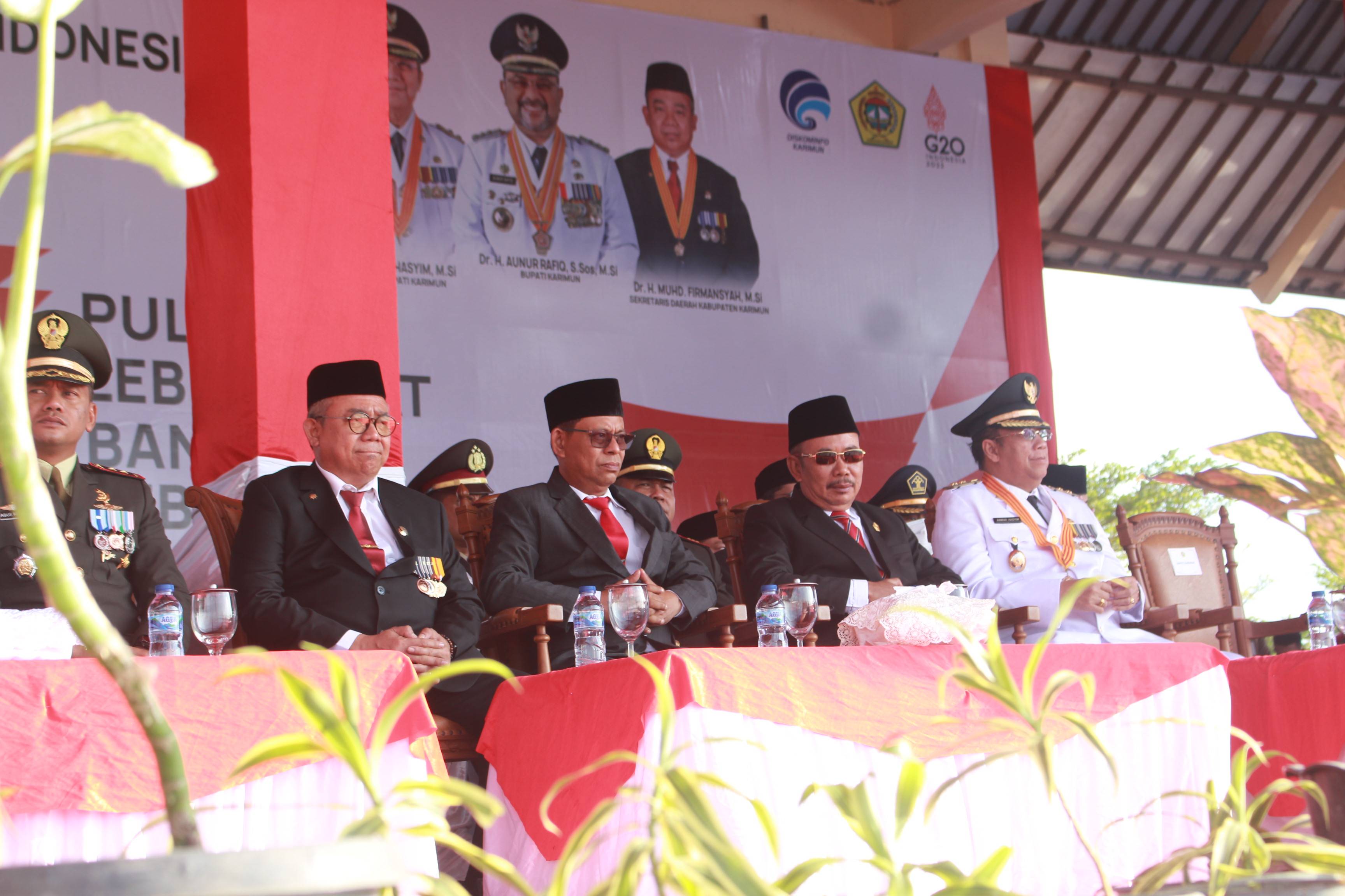 RANGKAIAN PERINGATAN HARI ULANG TAHUN REPUBLIK INDONESIA KE 77 DI KABUPATEN KARIMUN