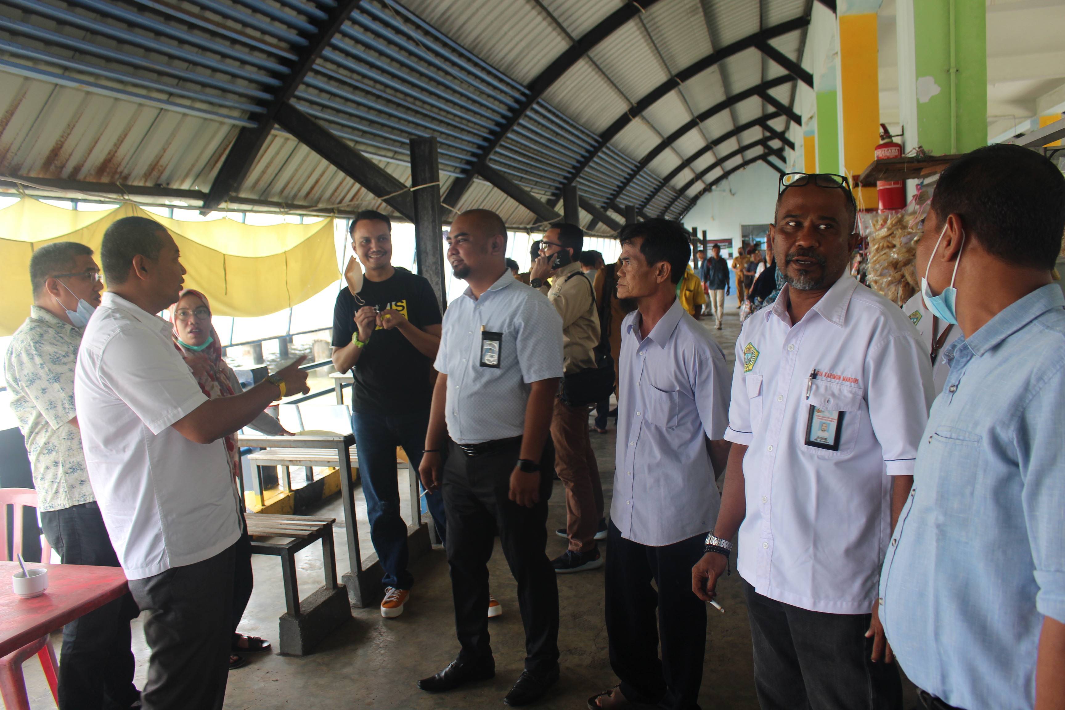 SIDAK KOMISI II DPRD KAB KARIMUN KE PELABUHAN SRI TANJUNG GELAM DAN PELABUHAN TANJUNG MAQOM SELAT BELIAH